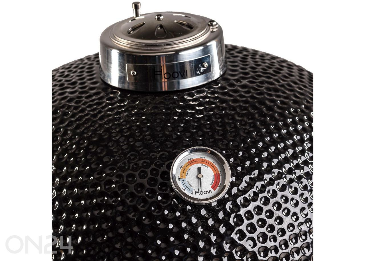 Hoovi Kamado Large with Cooking System suurendatud