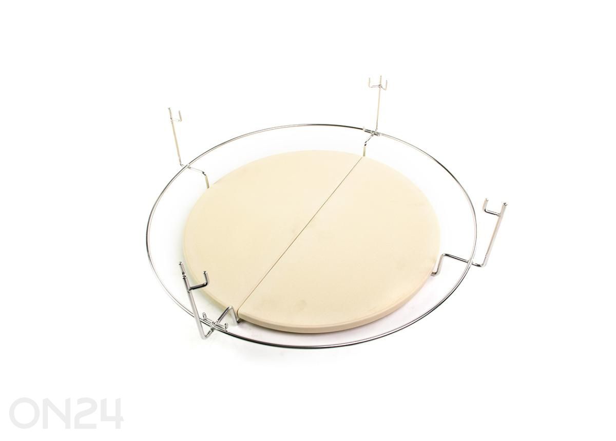 Hoovi Kamado Large with Cooking System suurendatud