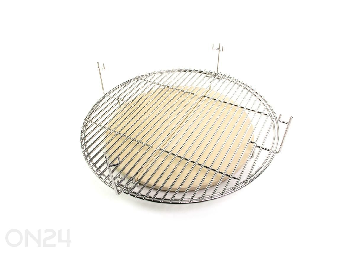 Hoovi Kamado Large with Cooking System suurendatud