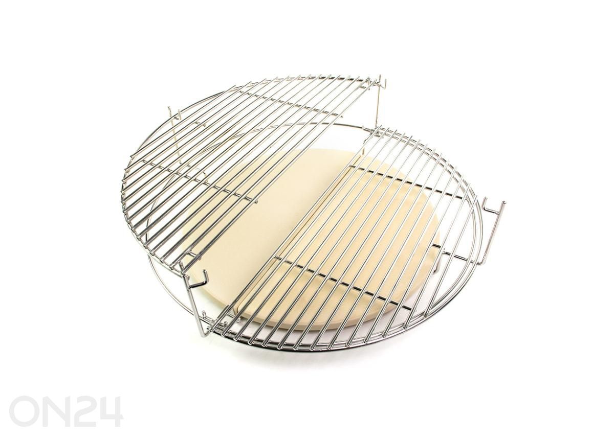 Hoovi Kamado Large with Cooking System suurendatud