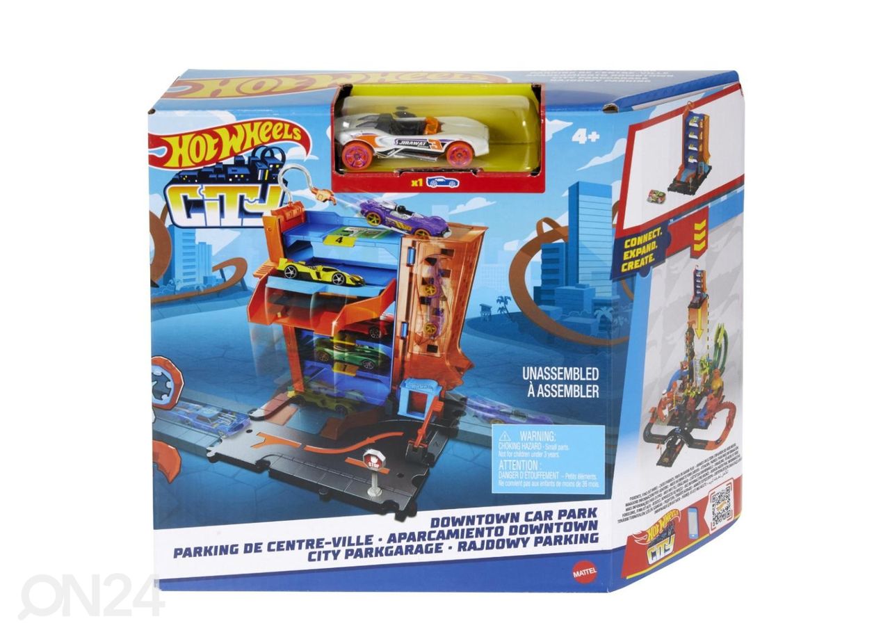 Hot Wheels® City parkimismaja suurendatud