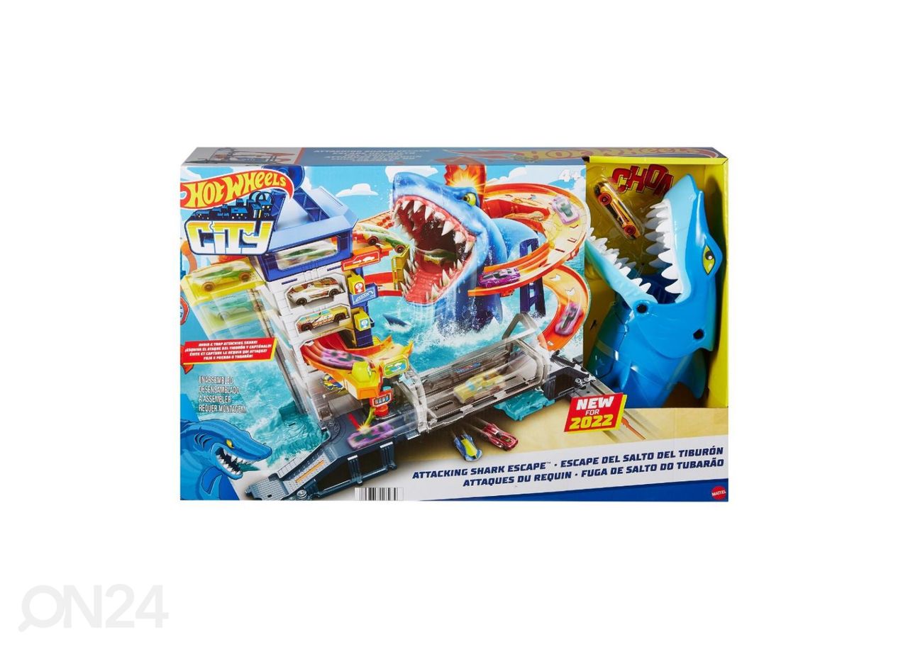 Hot Wheels® hai rünnaku rada suurendatud
