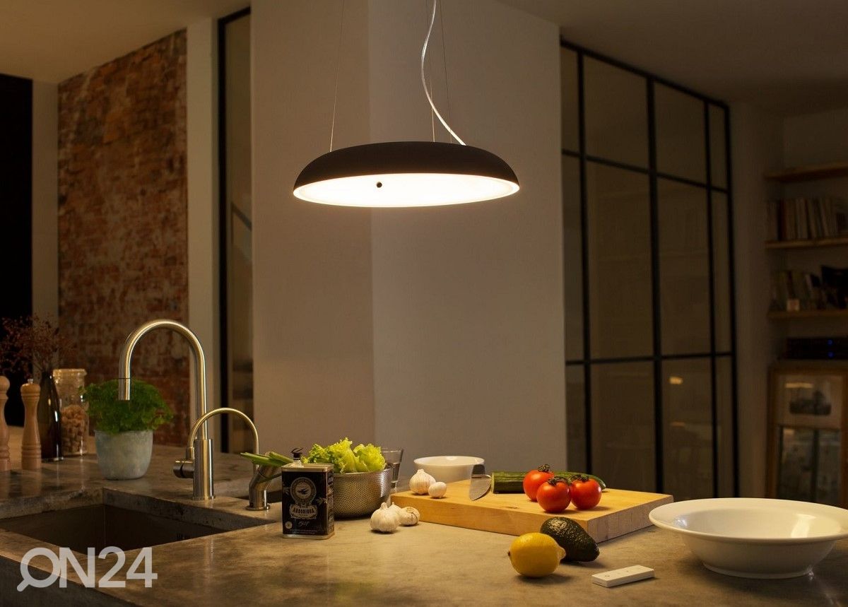 Hue White ambiance Amaze nutikas rippvalgusti must +pult suurendatud