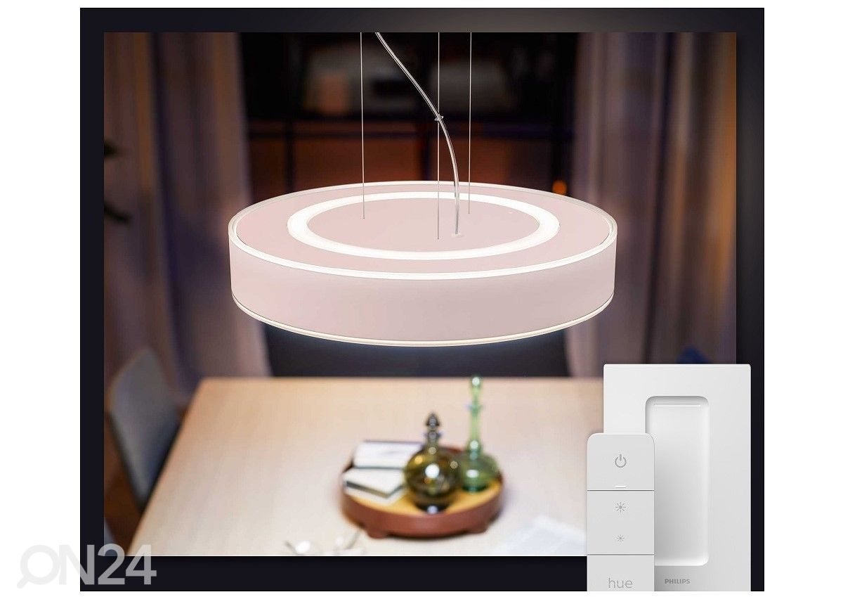 Hue White ambiance Enrave nutikas rippvalgusti valge puldiga suurendatud