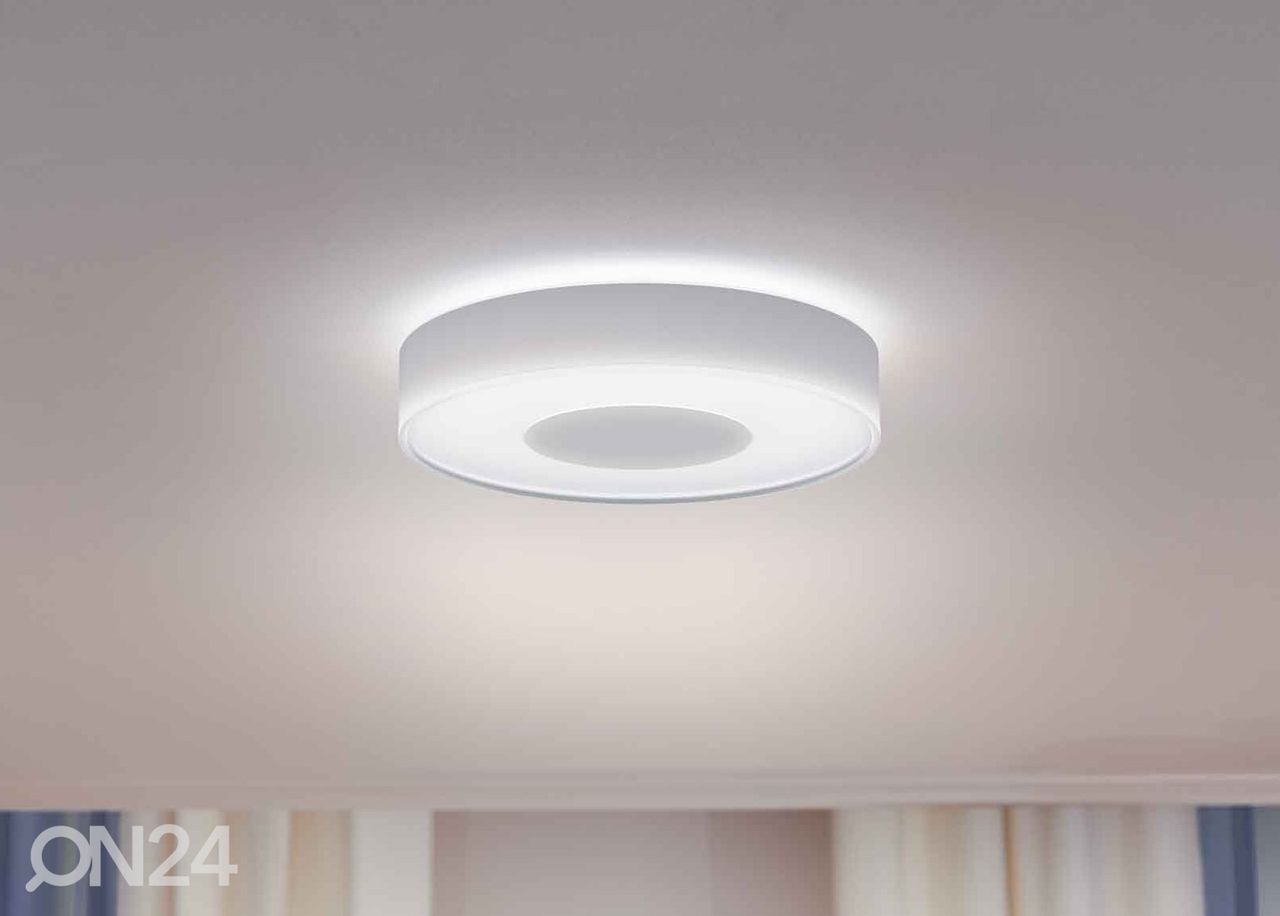 Hue White and Color ambiance Infuse M laevalgusti valge Ø 38,1 cm suurendatud