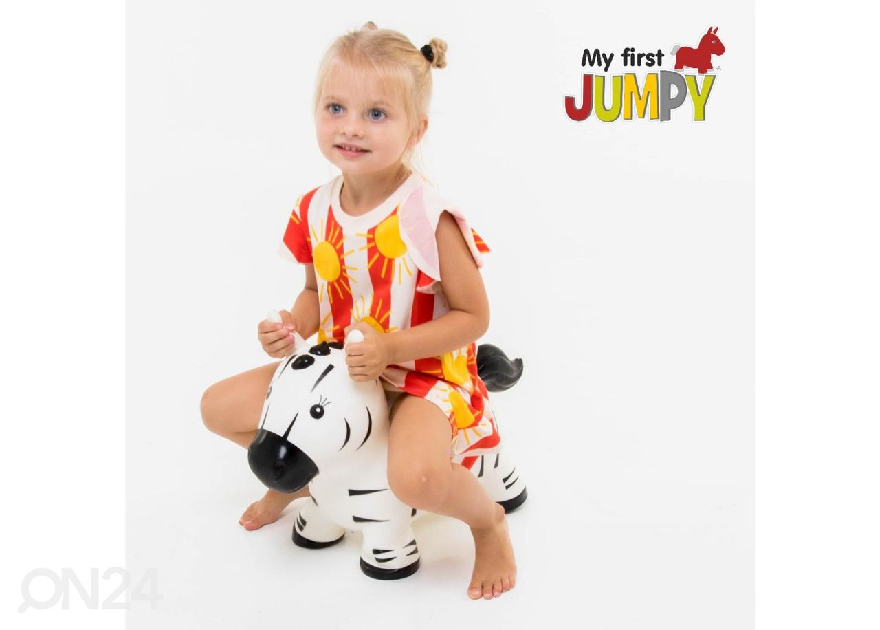 Hüppeloom Jumpy Sebra suurendatud