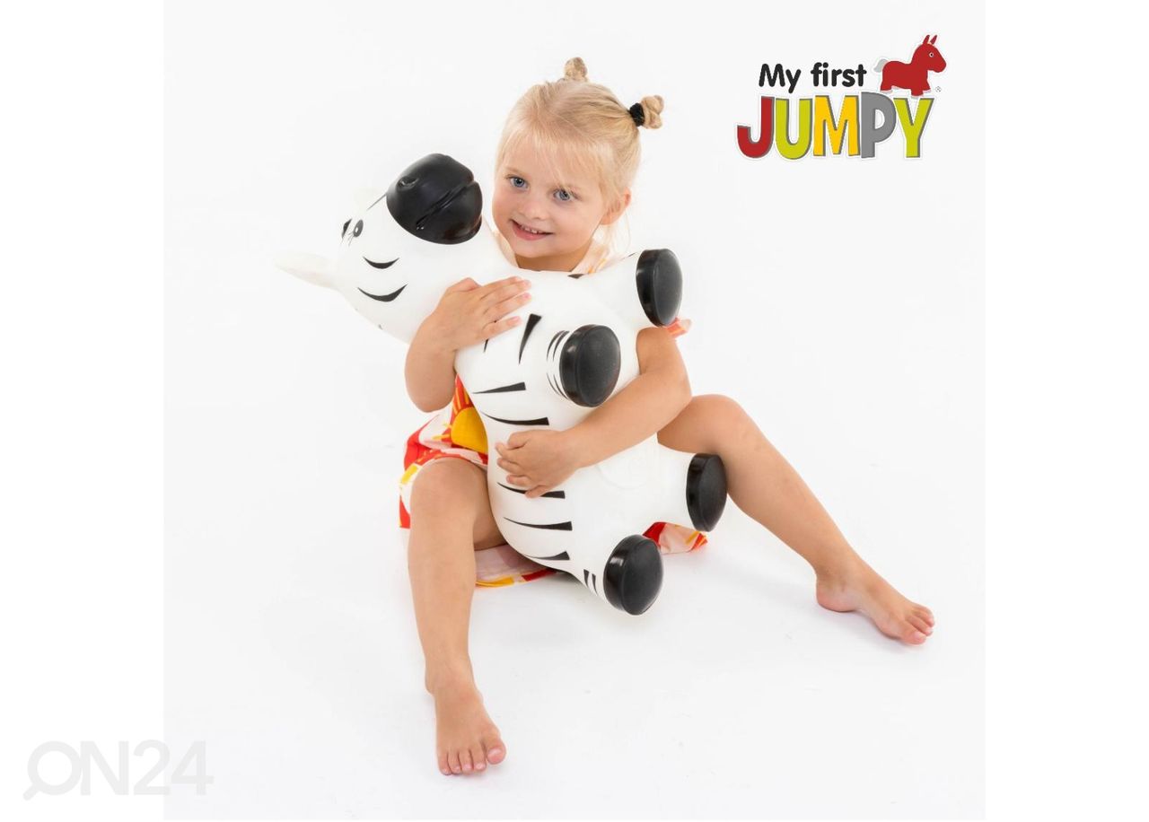 Hüppeloom Jumpy Sebra suurendatud