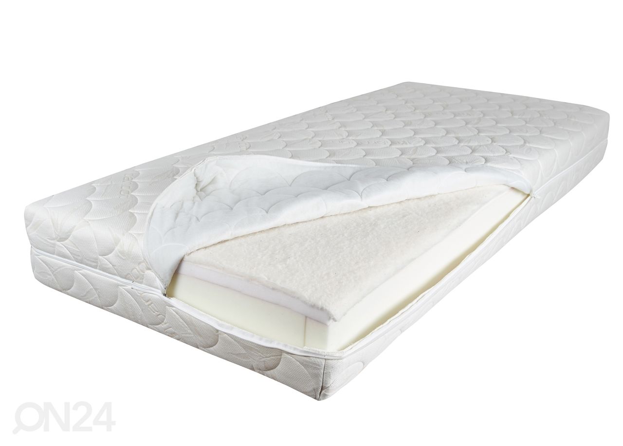 Hypnos vedrumadrats Hestia (pocket, HR, puuvill, ringlukk) 60x120x20 cm suurendatud
