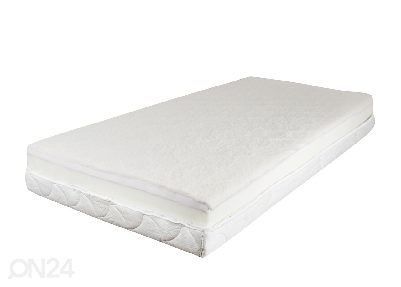 Hypnos vedrumadrats Hestia (pocket, HR, puuvill, ringlukk) 60x120x20 cm suurendatud