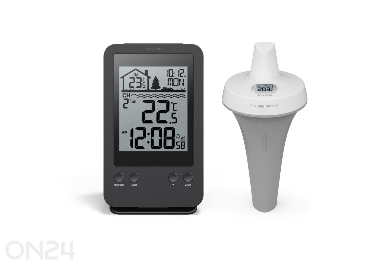 Ilmajaam basseinivee anduriga Sencor SWS6900 suurendatud