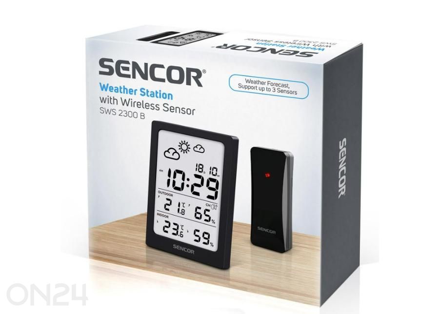 Ilmajaam Sencor SWS2300B suurendatud