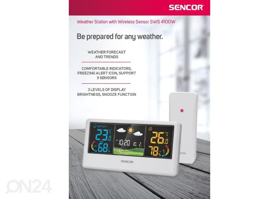 Ilmajaam Sencor SWS4100W, valge suurendatud
