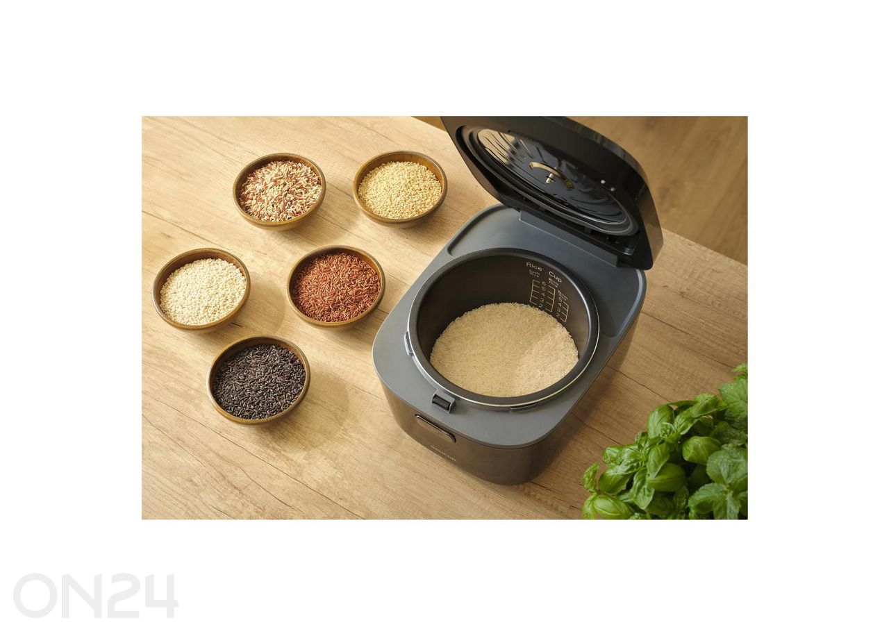 Induktsioonkuumutusega riisikeetja Sencor SRM3900BK suurendatud