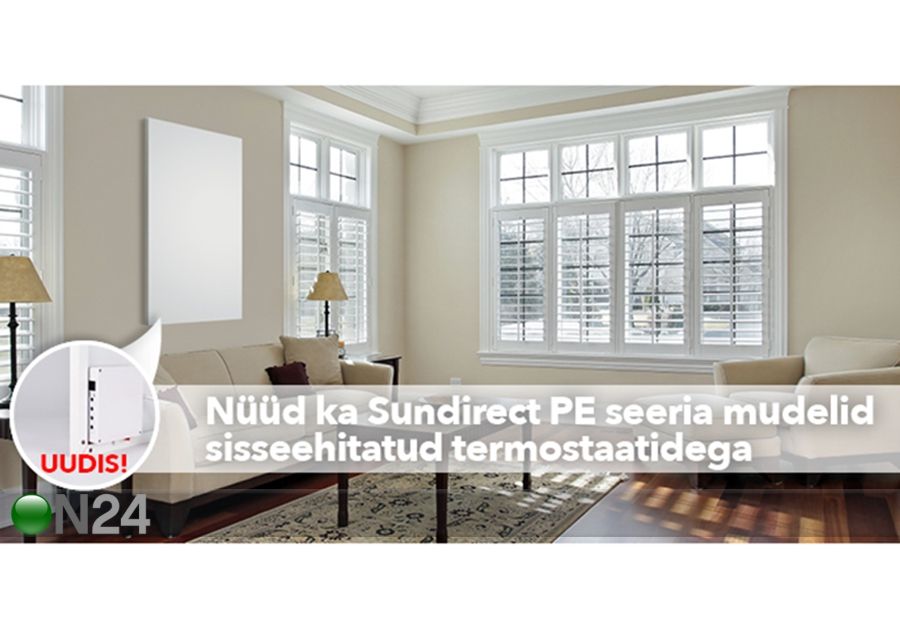 Infrapuna küttepaneel pildiga PE-Plus 400 W suurendatud