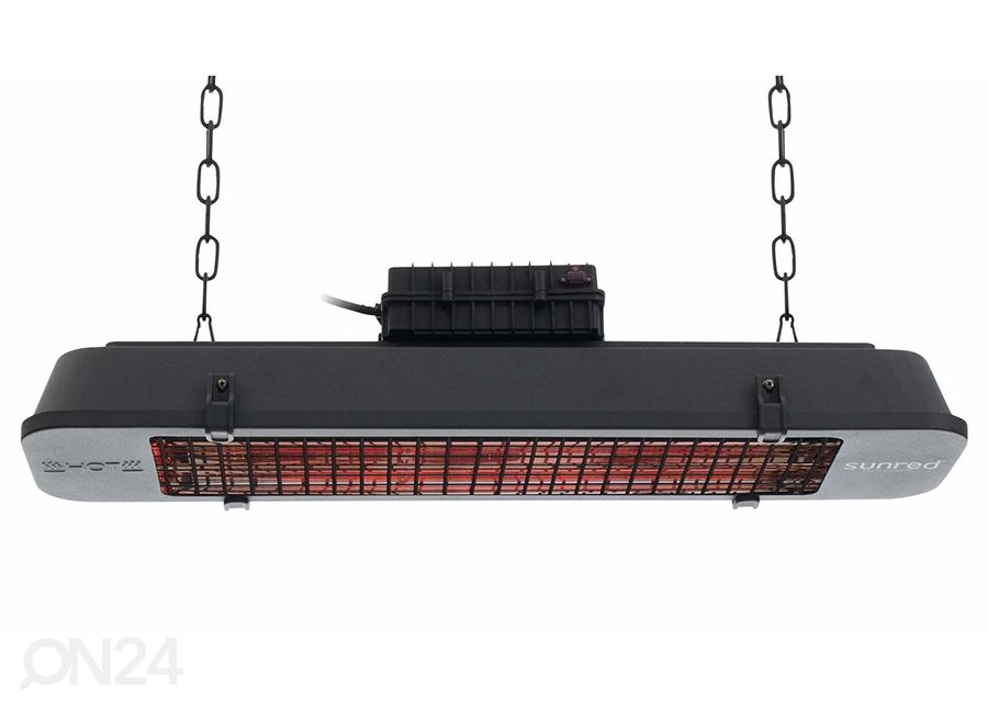 Infrapuna soojuskiirgur Sunred Dark Vintage 2500 W suurendatud