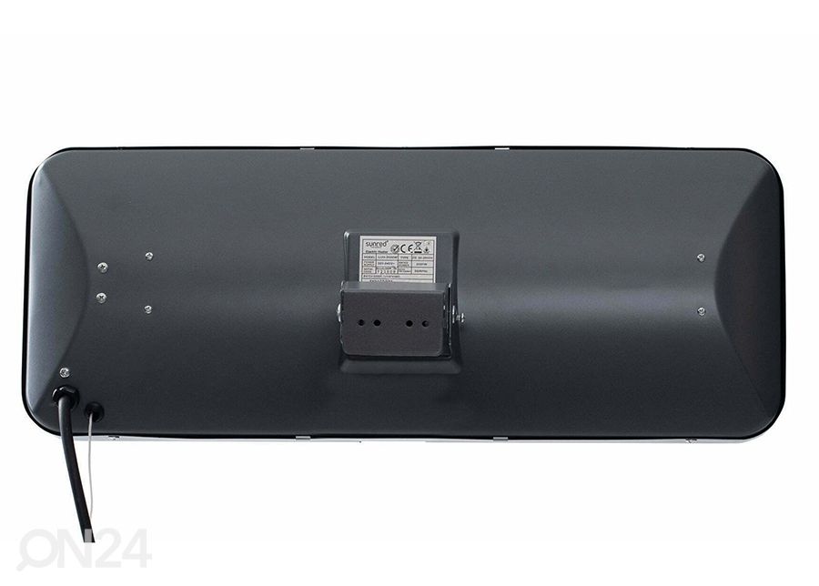 Infrapuna soojuskiirgur Sunred Lugo Quartz 2000 W suurendatud