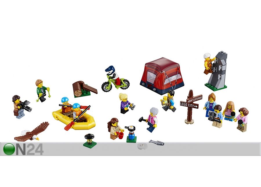 Inimeste komplekt LEGO City suurendatud