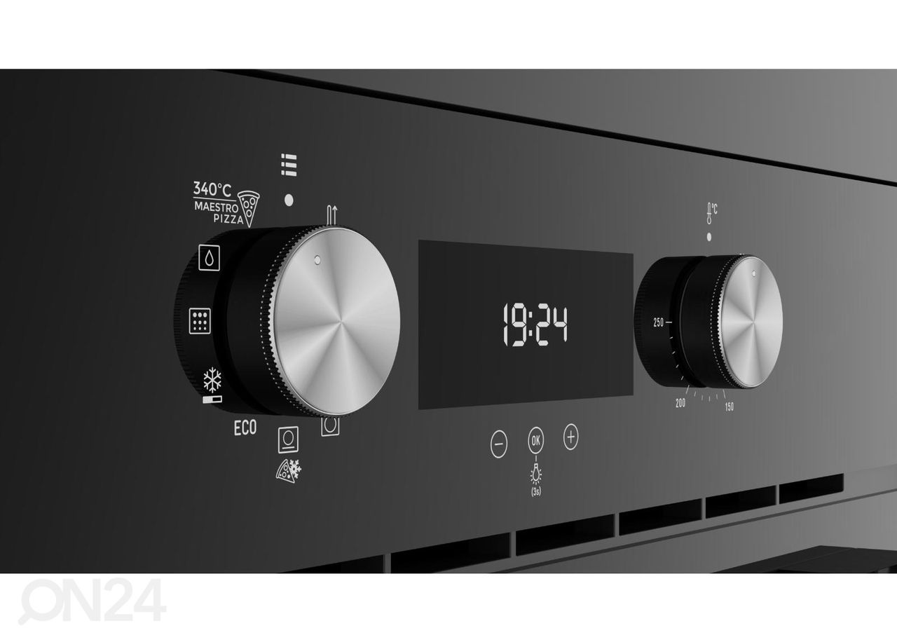 Integreeritav kompaktahi Teka HLC 8510 P BK MaestroPizza suurendatud