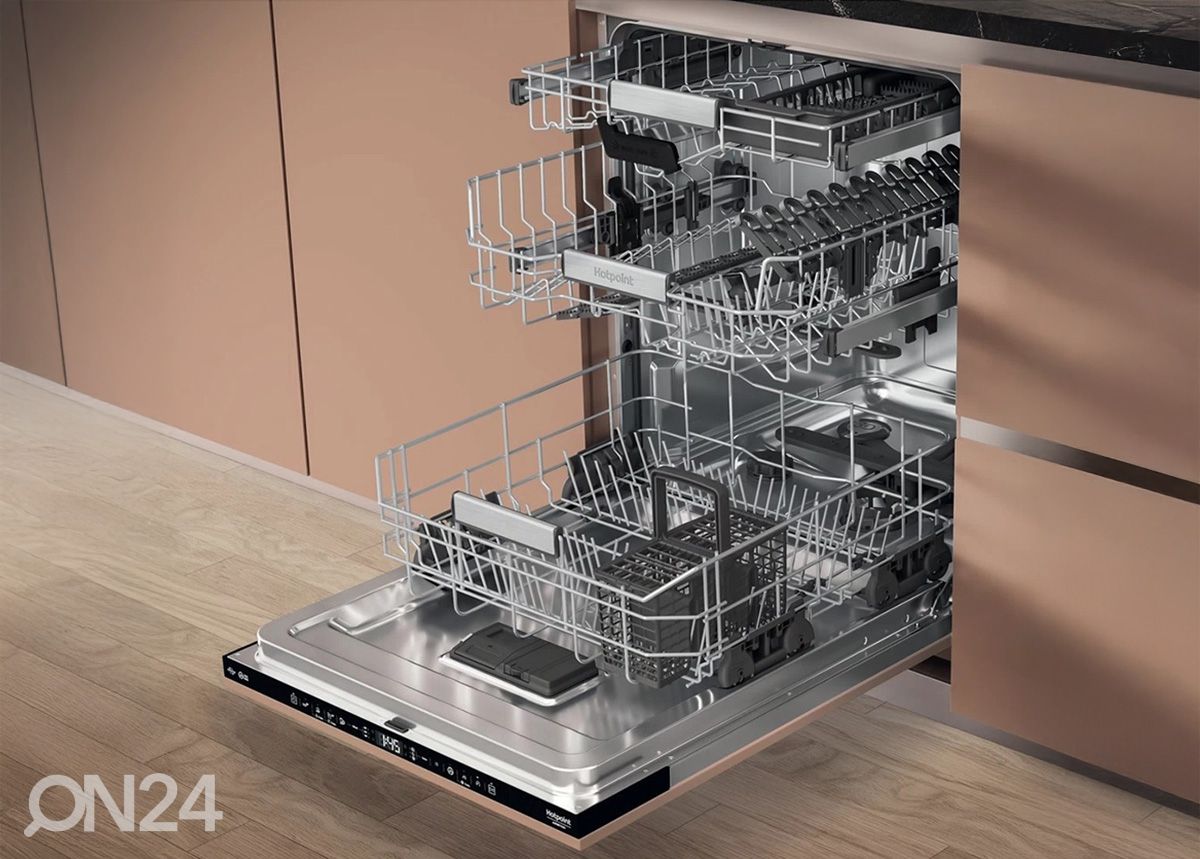 Integreeritav nõudepesumasin Hotpoint-Ariston H8IHT40L suurendatud