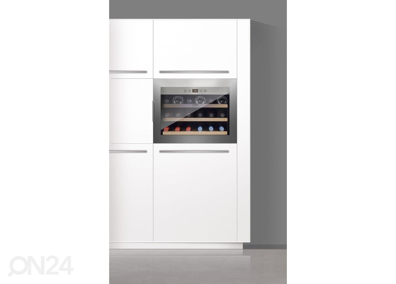Integreeritav veinikülmik Caso WineSafe 18 EB INOX, 629 suurendatud
