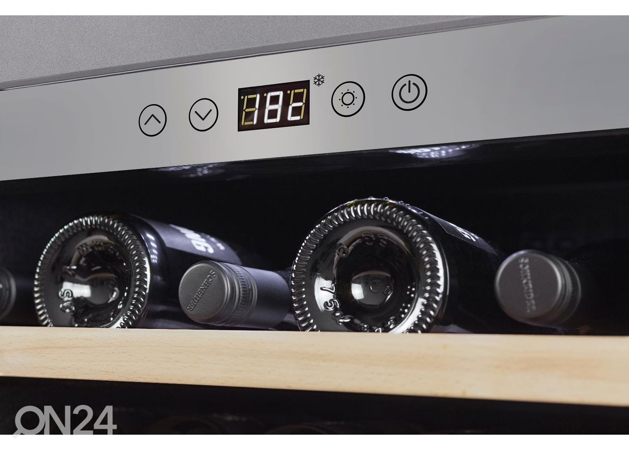 Integreeritav veinikülmik Caso WineSafe 18 EB INOX, 629 suurendatud