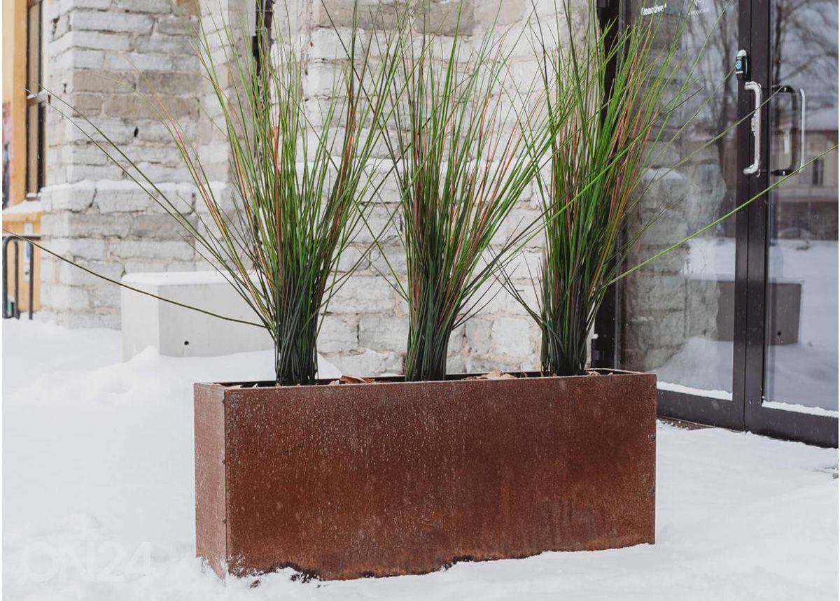 Istutuskast Cor-ten terasest Lilly-S suurendatud