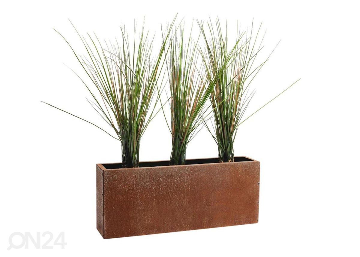 Istutuskast Cor-ten terasest Lilly-S suurendatud