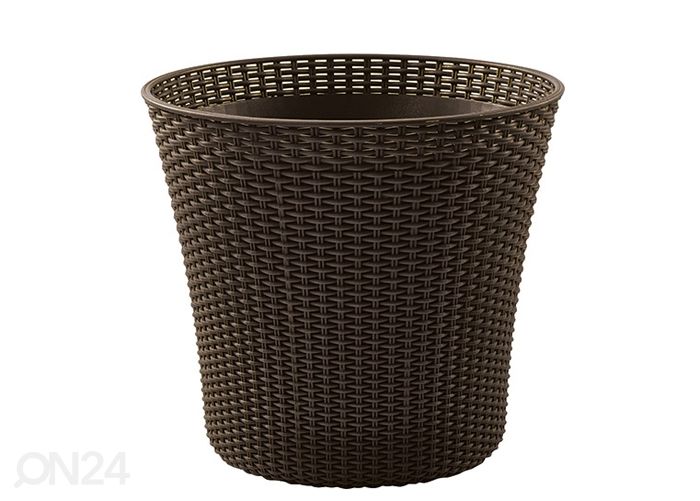 Istutuspott Keter Conic Planter 56L, pruun suurendatud