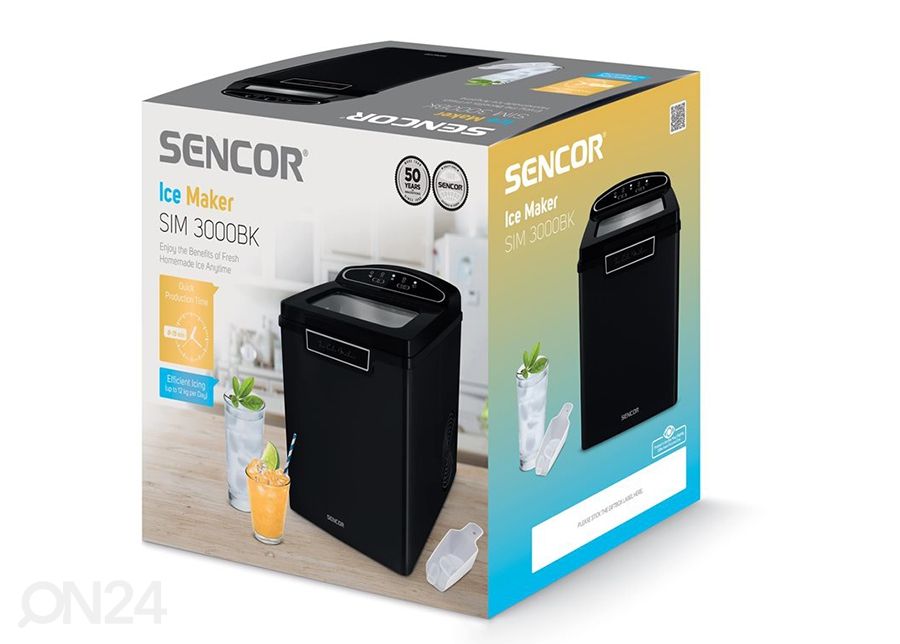 Jäämasin Sencor SIM3000BK, must suurendatud
