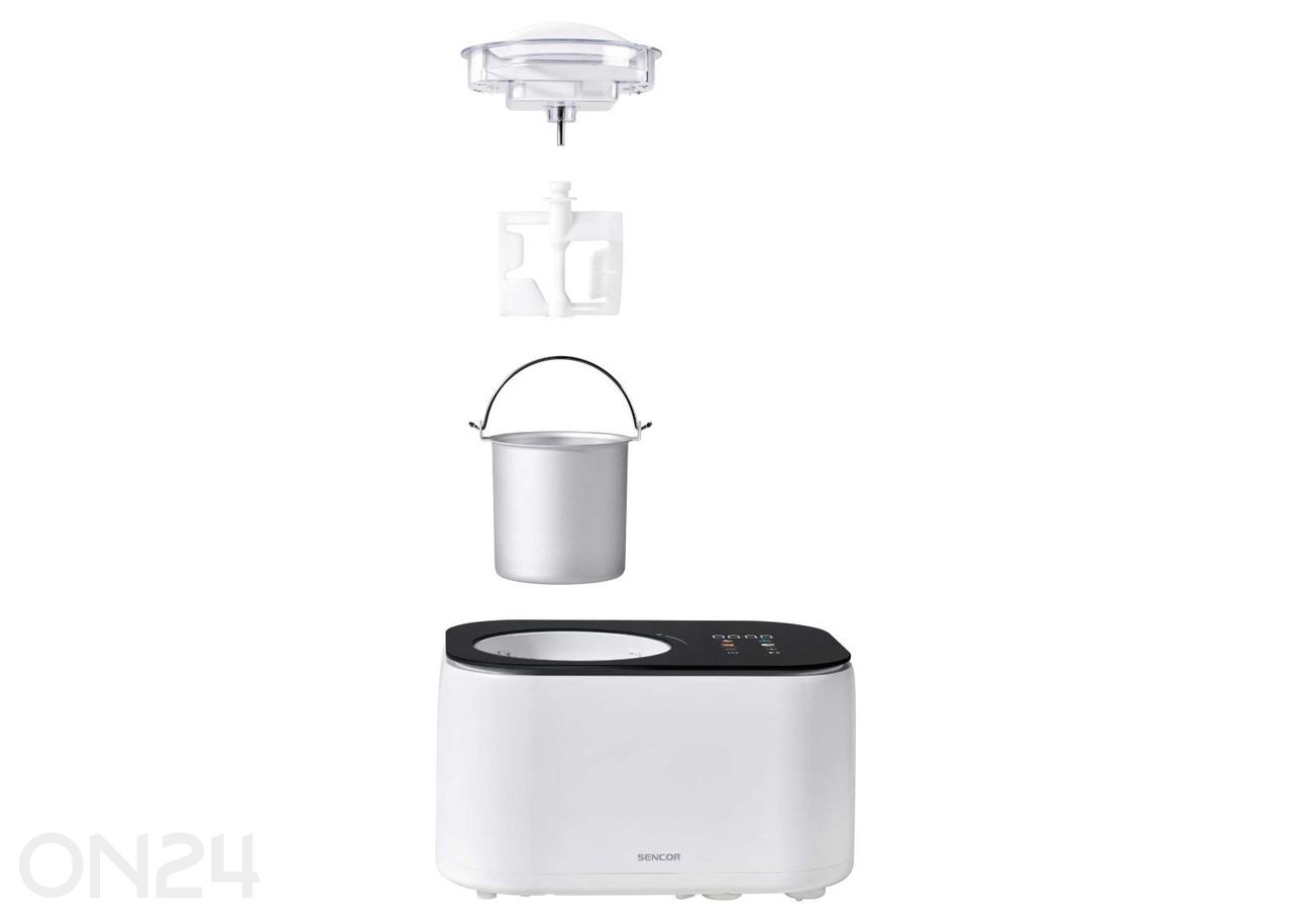 Jäätisevalmistaja kompressoriga Sencor SIC3000WH suurendatud