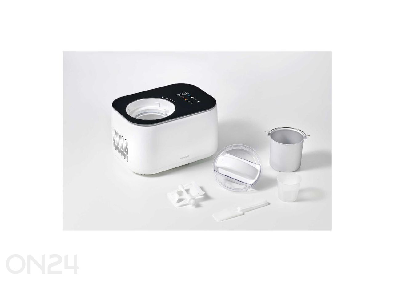 Jäätisevalmistaja kompressoriga Sencor SIC3000WH suurendatud