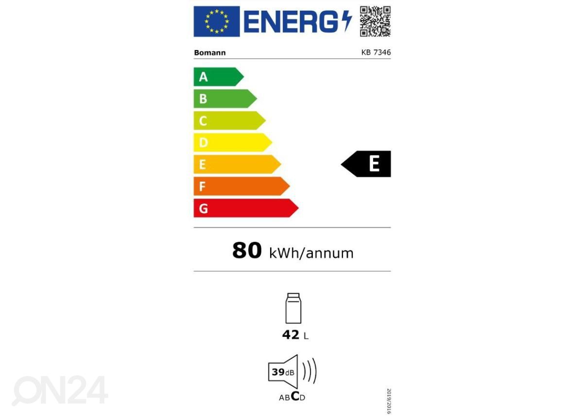 Jahekülmik Bomann KB7346W, valge suurendatud