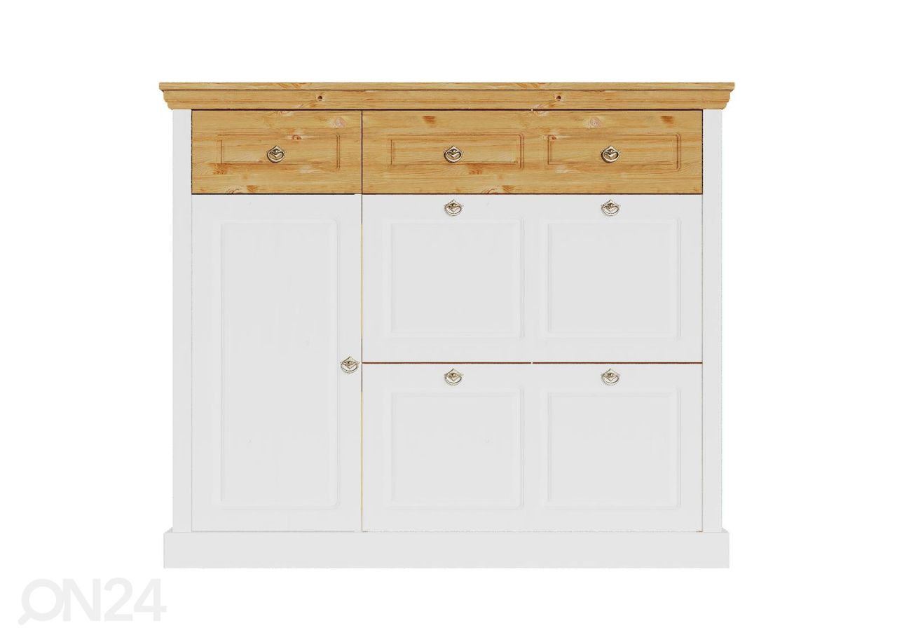 Jalanõudekapp Basilico 128 cm suurendatud