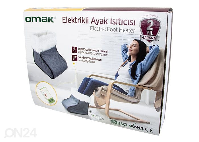 Jalasoojendaja, Elektriline Jala Tekk, Omak suurendatud