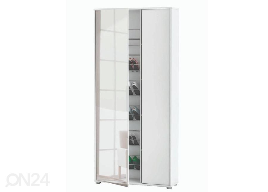 Jalatsikapp peegliga Ebony 2u suurendatud