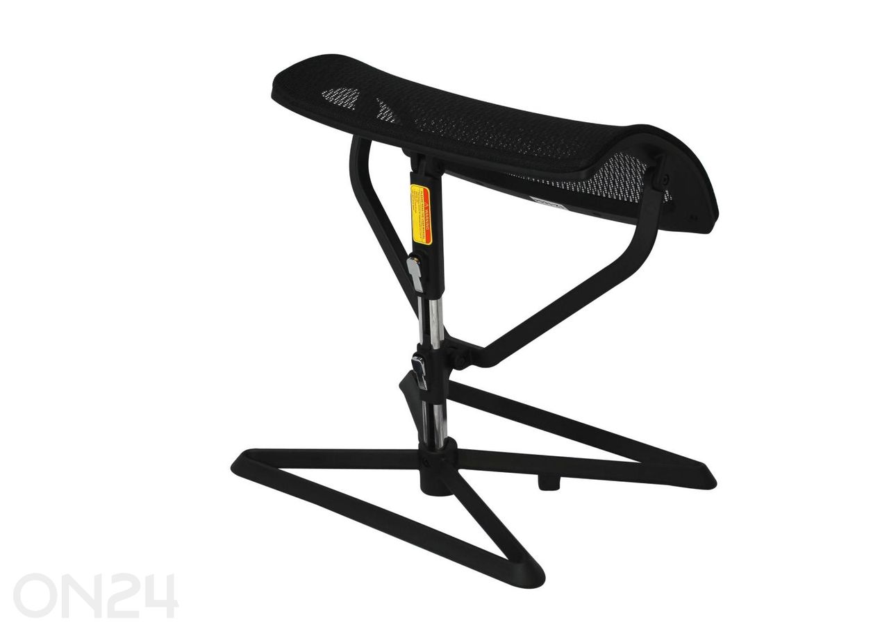 Jalatugi töötoolile, must suurendatud