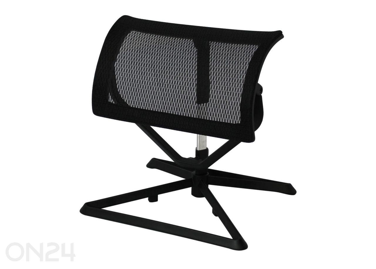 Jalatugi töötoolile, must suurendatud