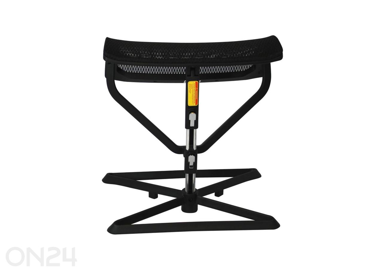 Jalatugi töötoolile, must suurendatud