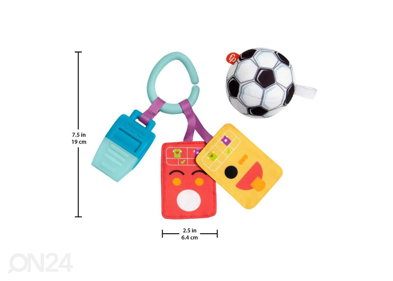 Jalgpalli kõristid Fisher-Price® suurendatud