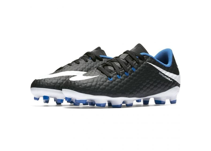 Jalgpallijalatsid lastele muru Nike HYPERVENOM PHELON III FG Jr 852595-002 suurendatud
