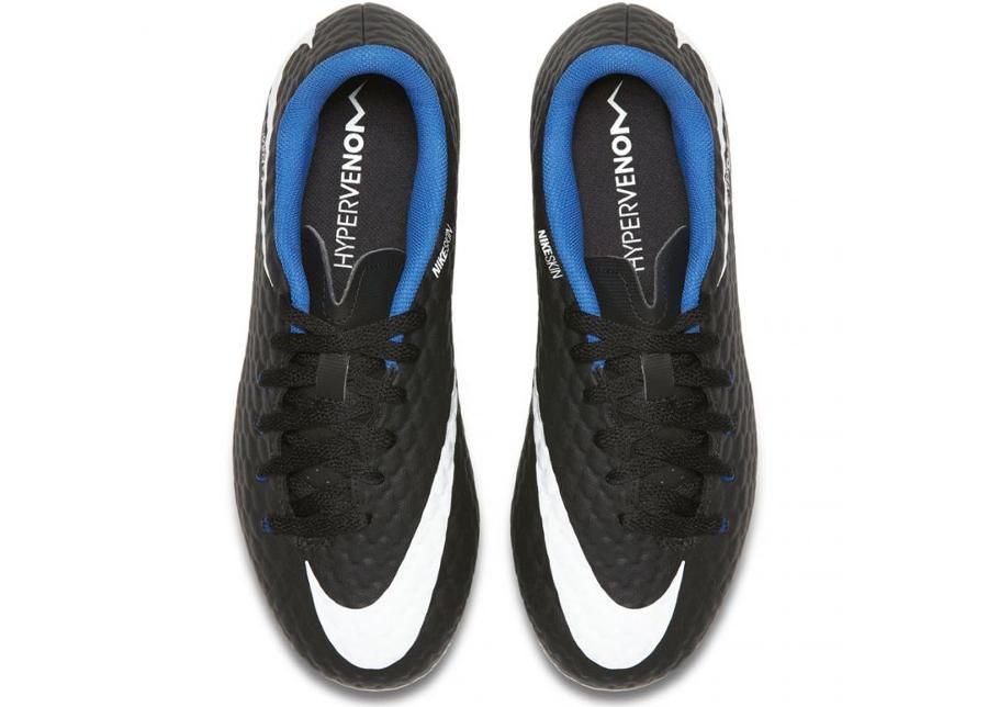 Jalgpallijalatsid lastele muru Nike HYPERVENOM PHELON III FG Jr 852595-002 suurendatud
