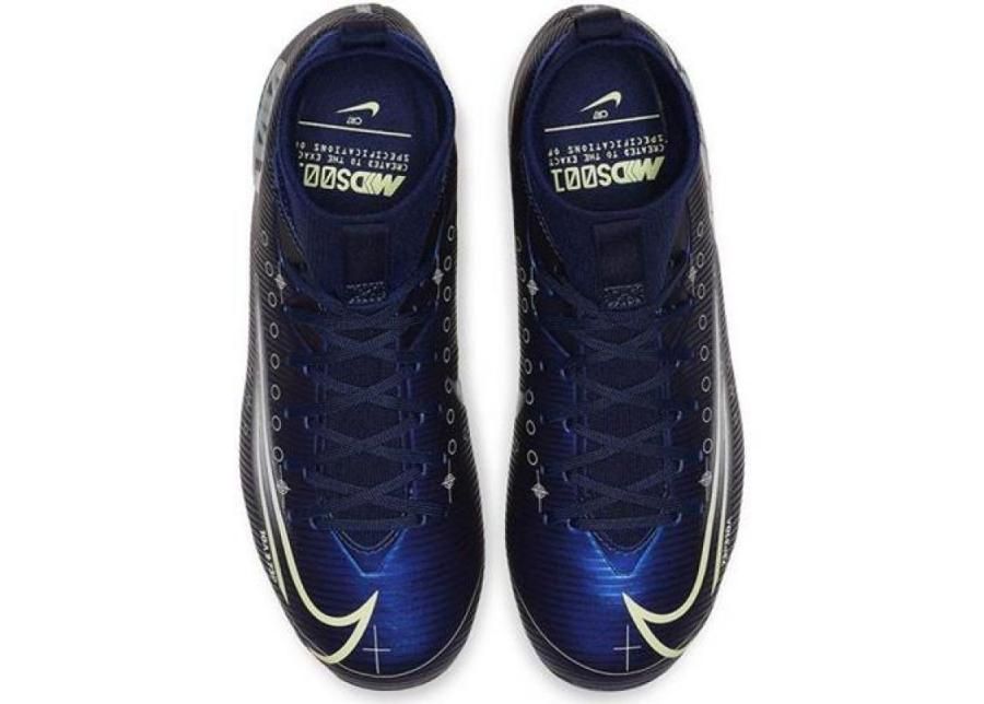 Jalgpallijalatsid lastele Nike Mercurial Superfly 7 Academy MDS FG/MG Jr BQ5409 401 suurendatud