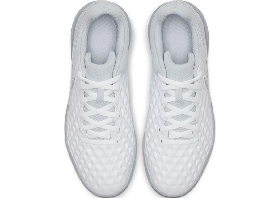 Jalgpallijalatsid lastele saali Nike Tiempo Legend 8 Club IC JR AT5882-100 suurendatud