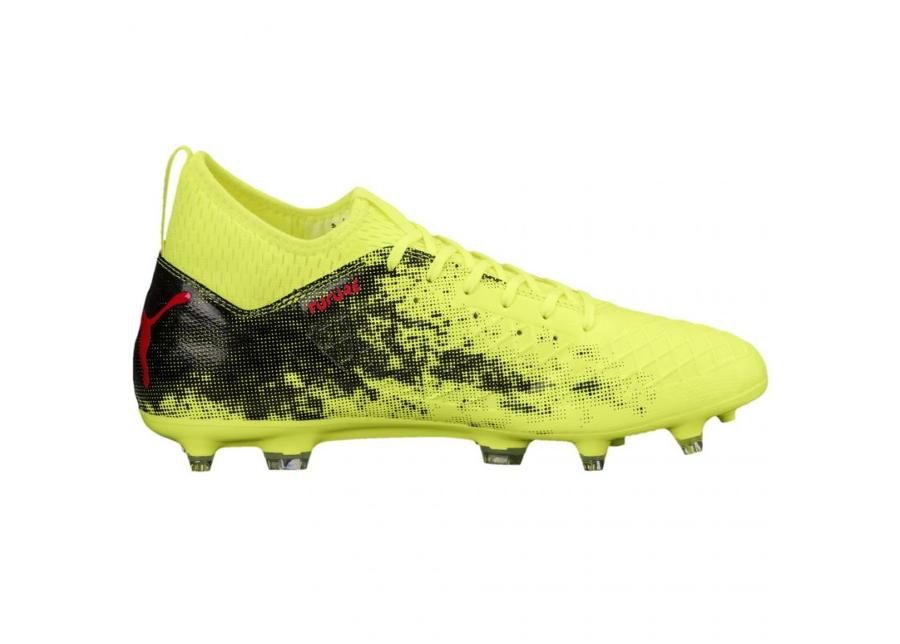 Jalgpallijalatsid meestele muru/kunstmuru Puma Future 18.3 FG AG Fizzy M 104328 01 suurendatud
