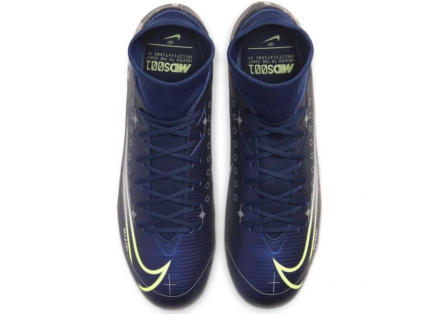 Jalgpallijalatsid meestele Nike Mercurial Superfly 7 Academy MDS FG/MG M BQ5427 401 suurendatud