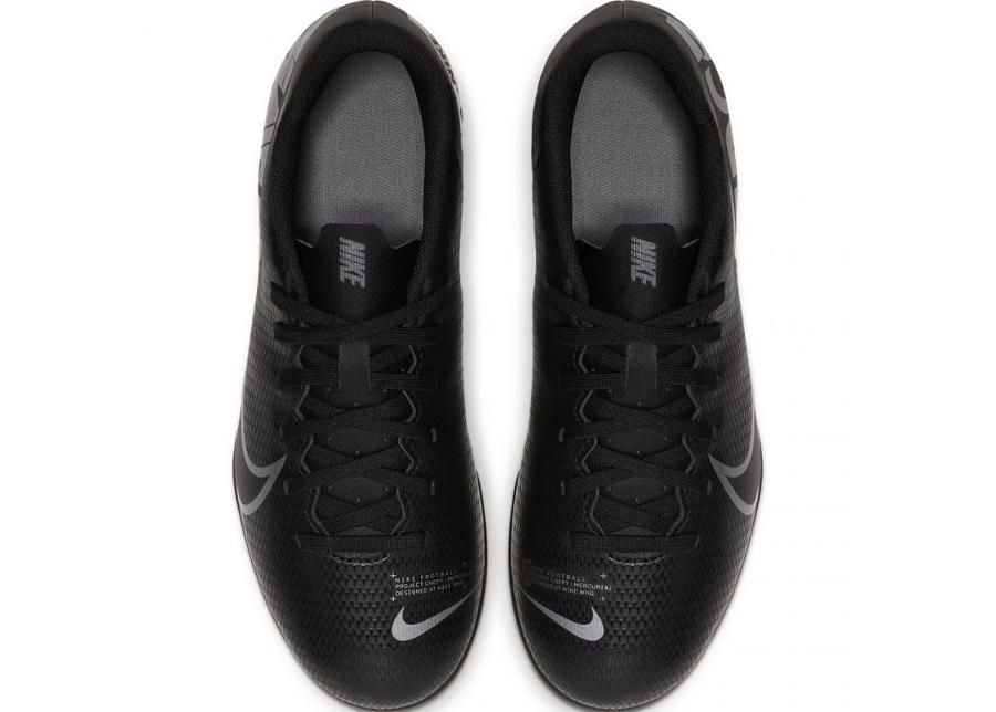 jalgpallijalatsid muru/kunstmuru lastele Nike Mercurial Vapor 13 Club FG/MG JR AT8161 001 must suurendatud