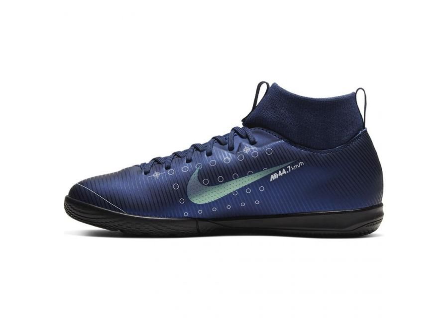 Jalgpallijalatsid saali lastele Nike Mercurial Superfly 7 Academy MDS IC Jr BQ5529 401 suurendatud