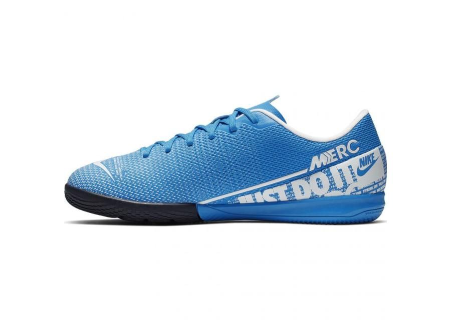 jalgpallijalatsid saali lastele Nike Mercurial Vapor 13 Academy IC Jr AT8137-414 suurendatud