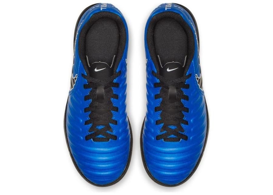 Jalgpallijalatsid saali lastele Nike Tiempo Legend 7 Club IC Jr AH7260 400 suurendatud