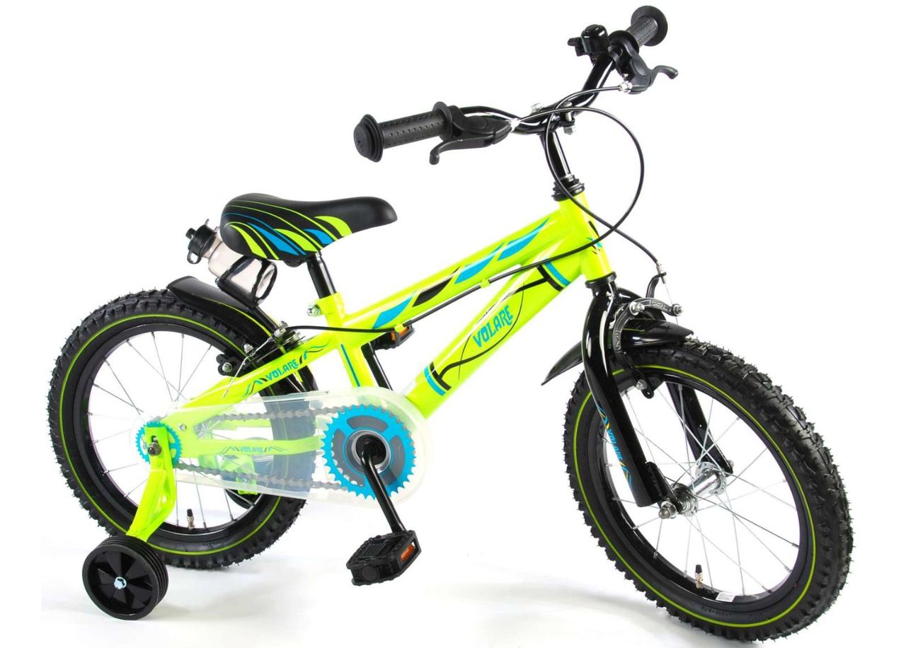 Jalgratas lastele Electric Green 16 Volare suurendatud
